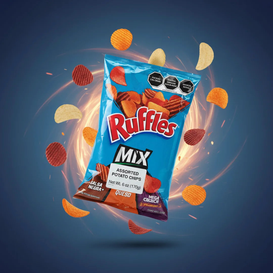 Ruffles Mix Papas Fritas – Assorted Potato Chips