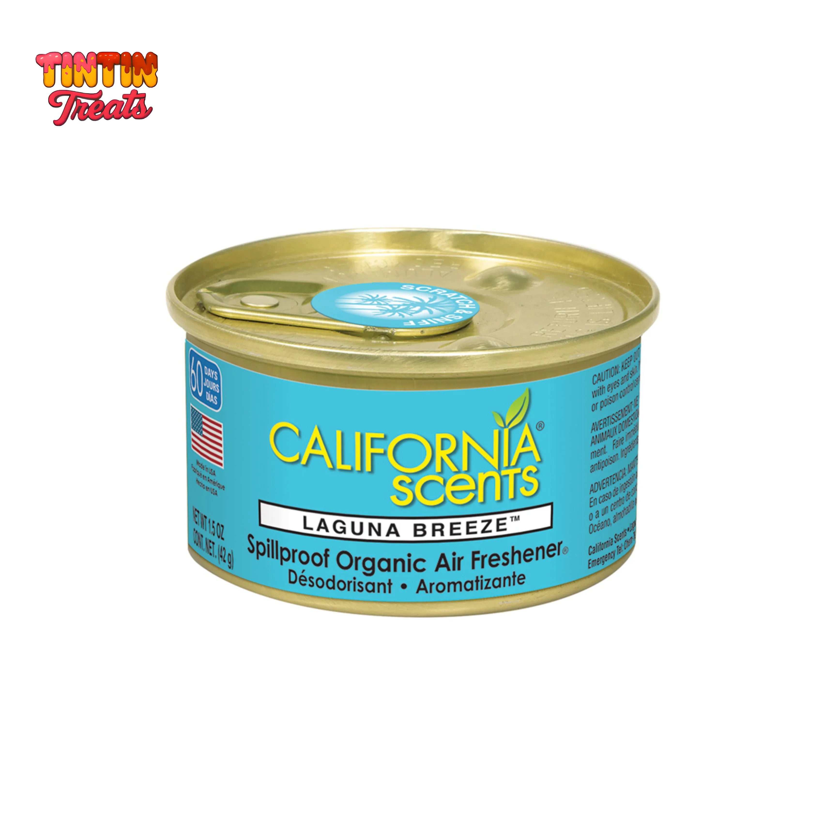 California Scents Air Freshener – Laguna Breeze | Single Unit | 12 per Inner | 144 per Case