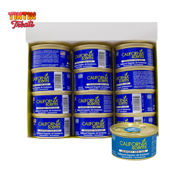 California Scents Air Freshener – New Car | Single Unit | 12 per Inner | 144 per Case Main Image