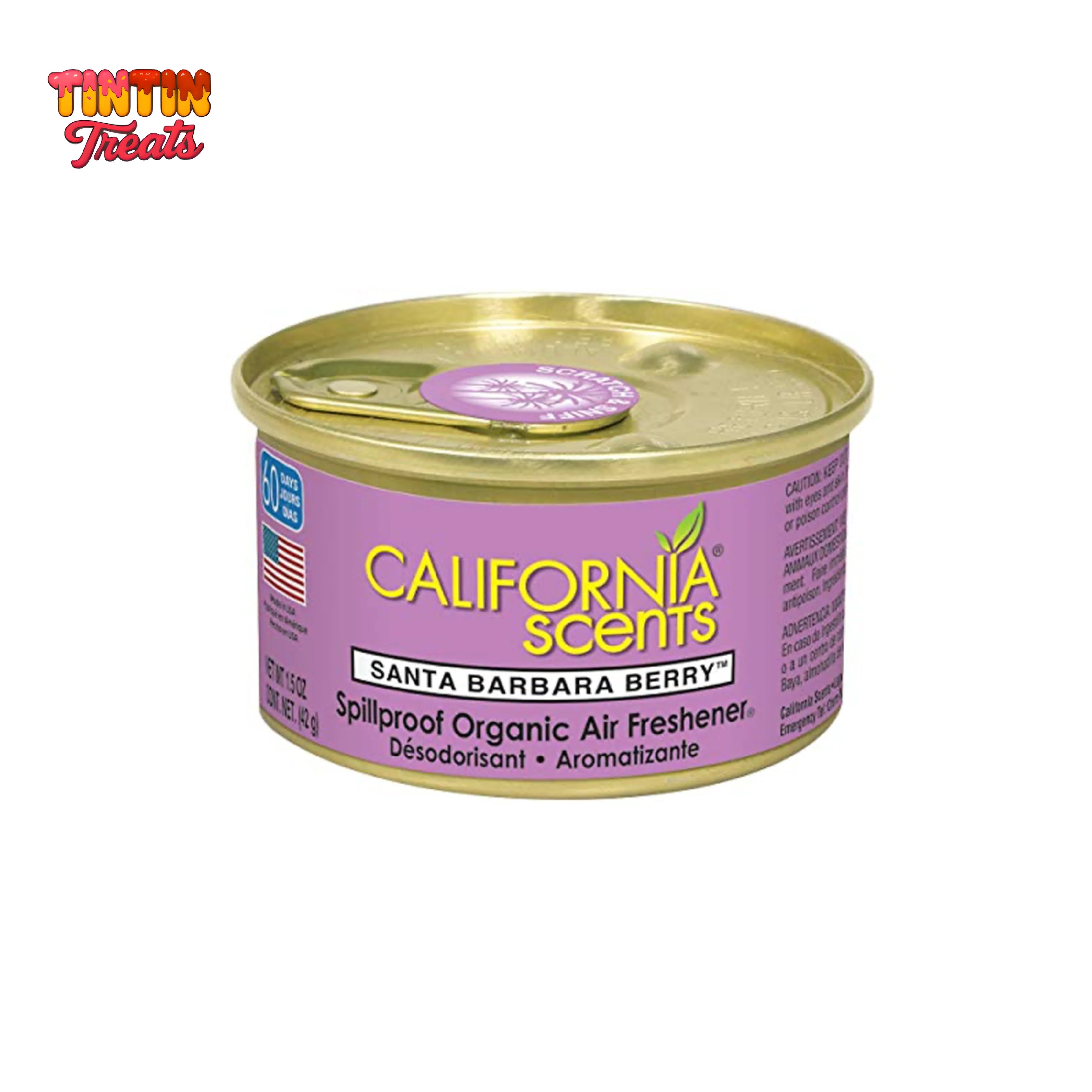 California Scents Air Freshener – Santa Barbara Berry | Single Unit | 12 per Inner | 144 per Case