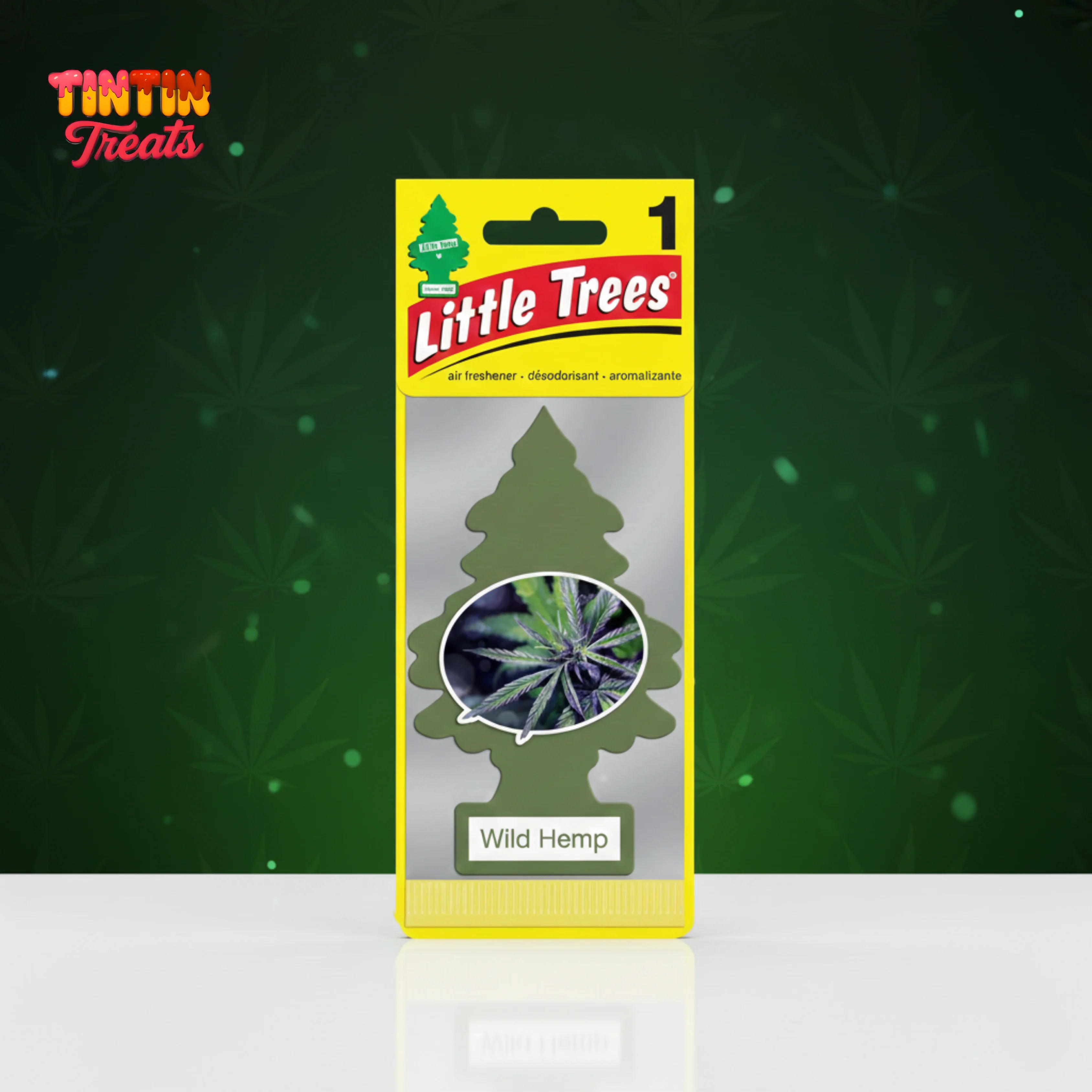 Little Trees Car Air Freshener – Wild Hemp | 1 Ct | 24 per Inner | 144 per Case