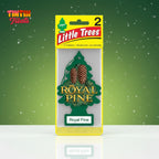 Little Trees Car Air Freshener – Royal Pine | 2 Ct | 12 per Inner | 72 per Case