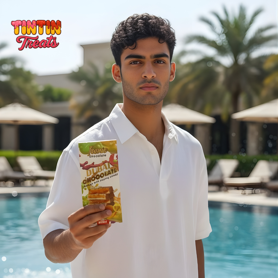 Tintin Treats Dubai Chocolate - Lotus & Kunafa