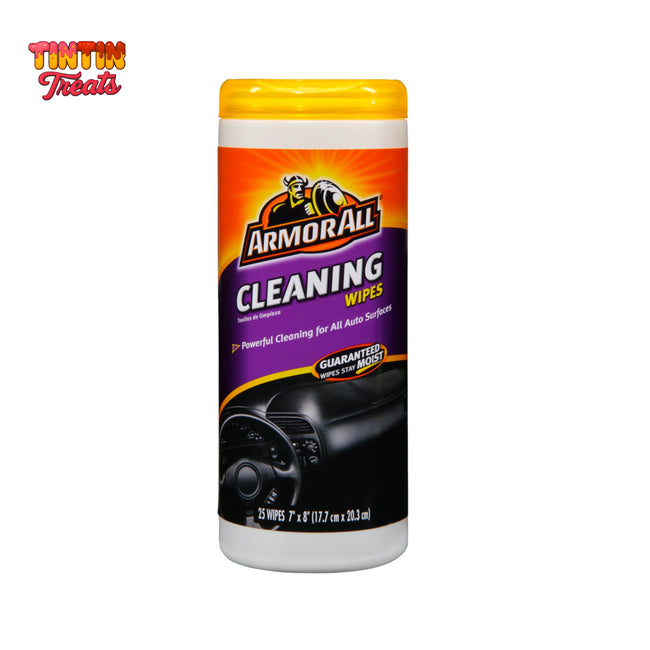 Armor All Cleaning Wipes – 25 Ct Orange | 6 per Case Main Image