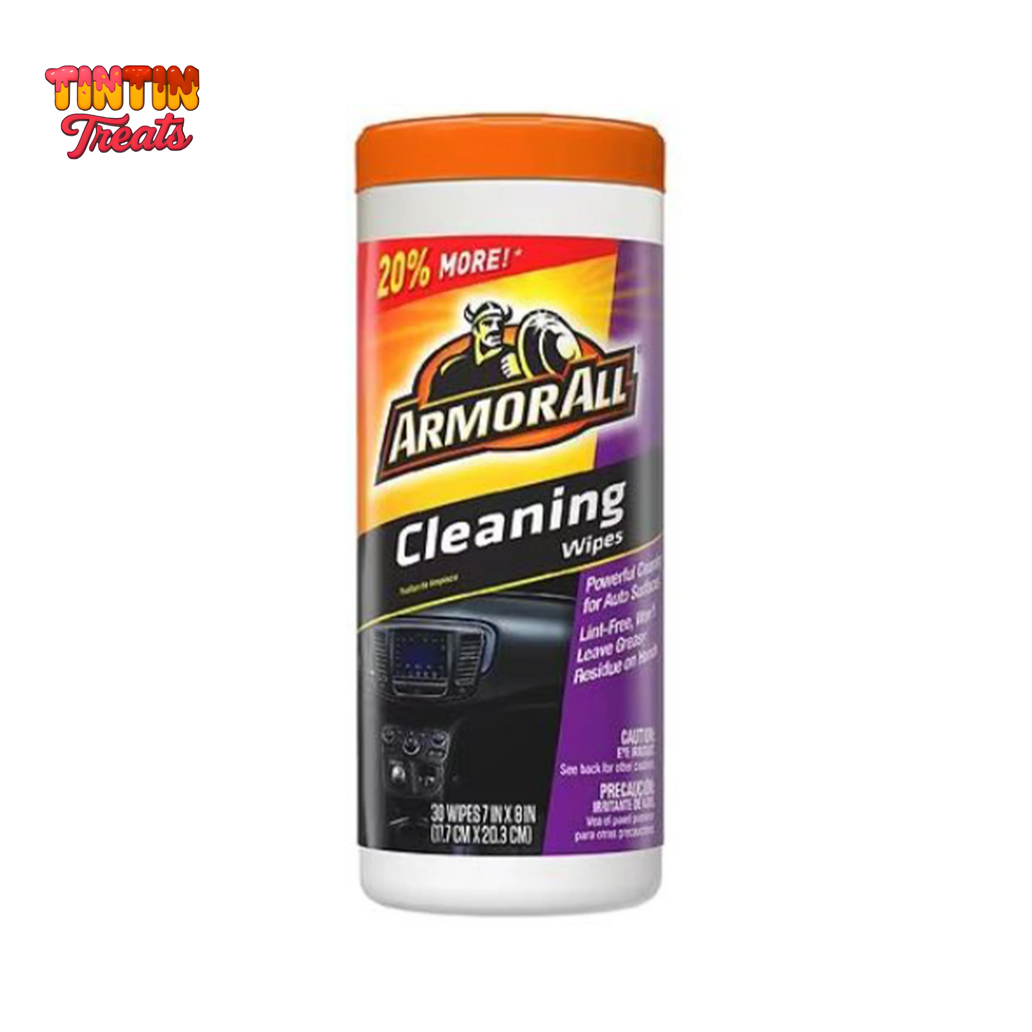 Armor All Cleaning Wipes – 30 Ct | Single | 6 per Case