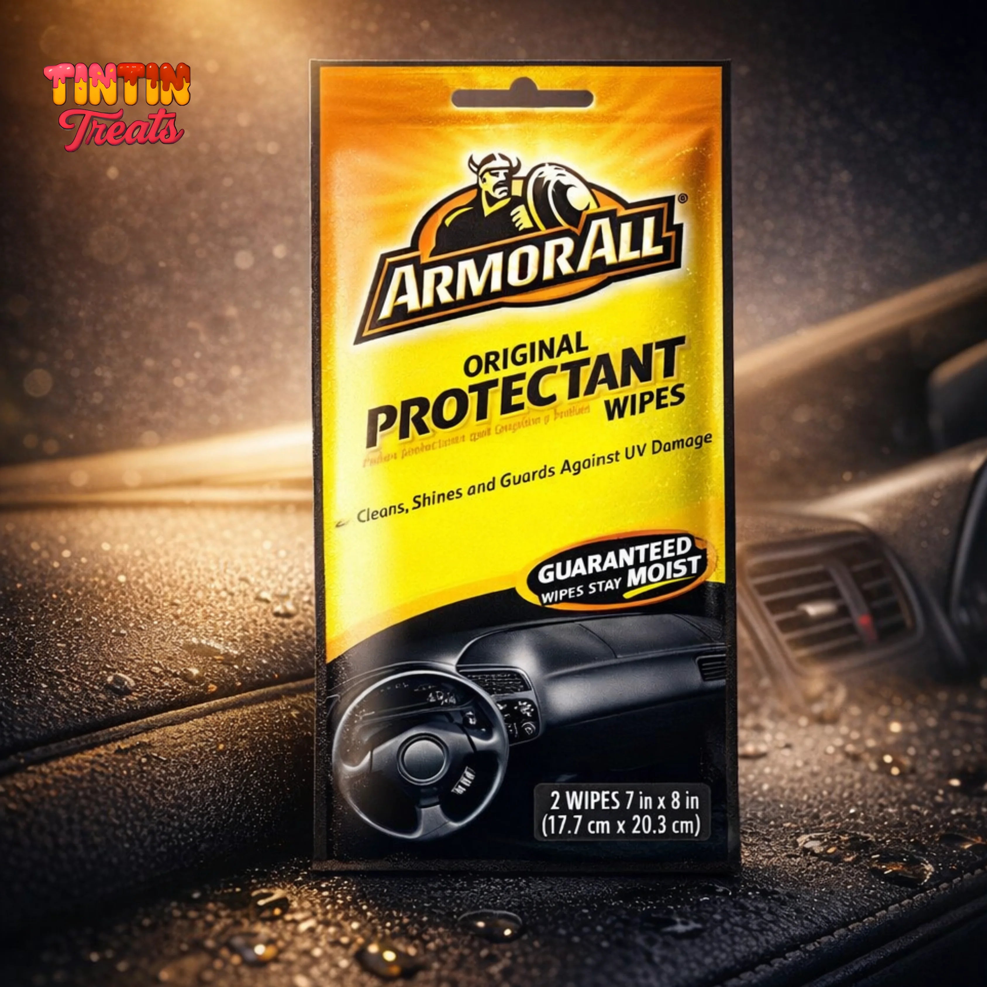 Armor All Protectant Wipes – 2 Ct Original | Single | 100 per Case