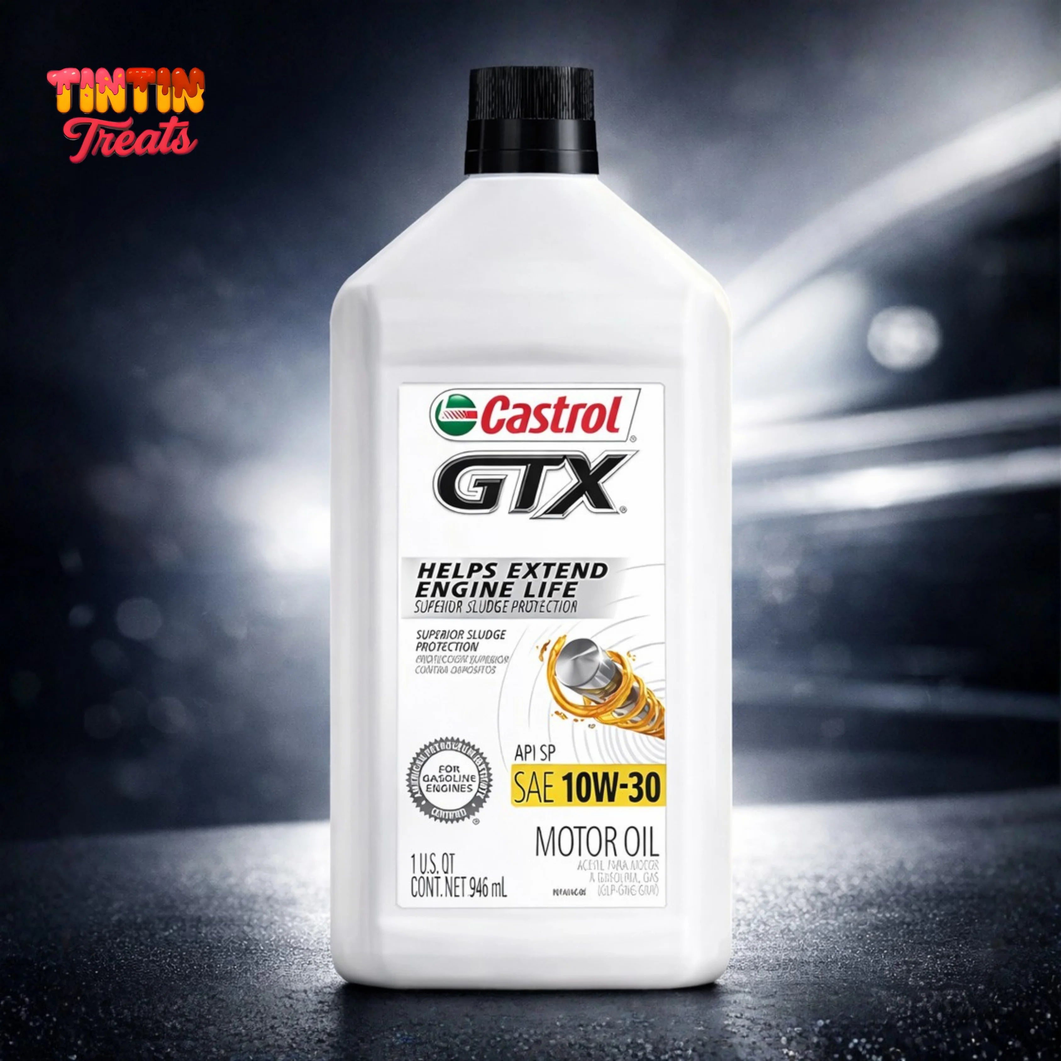 Castrol GTX Motor Oil – 1 Qt 10W-30 | Single Unit | 6 per Case