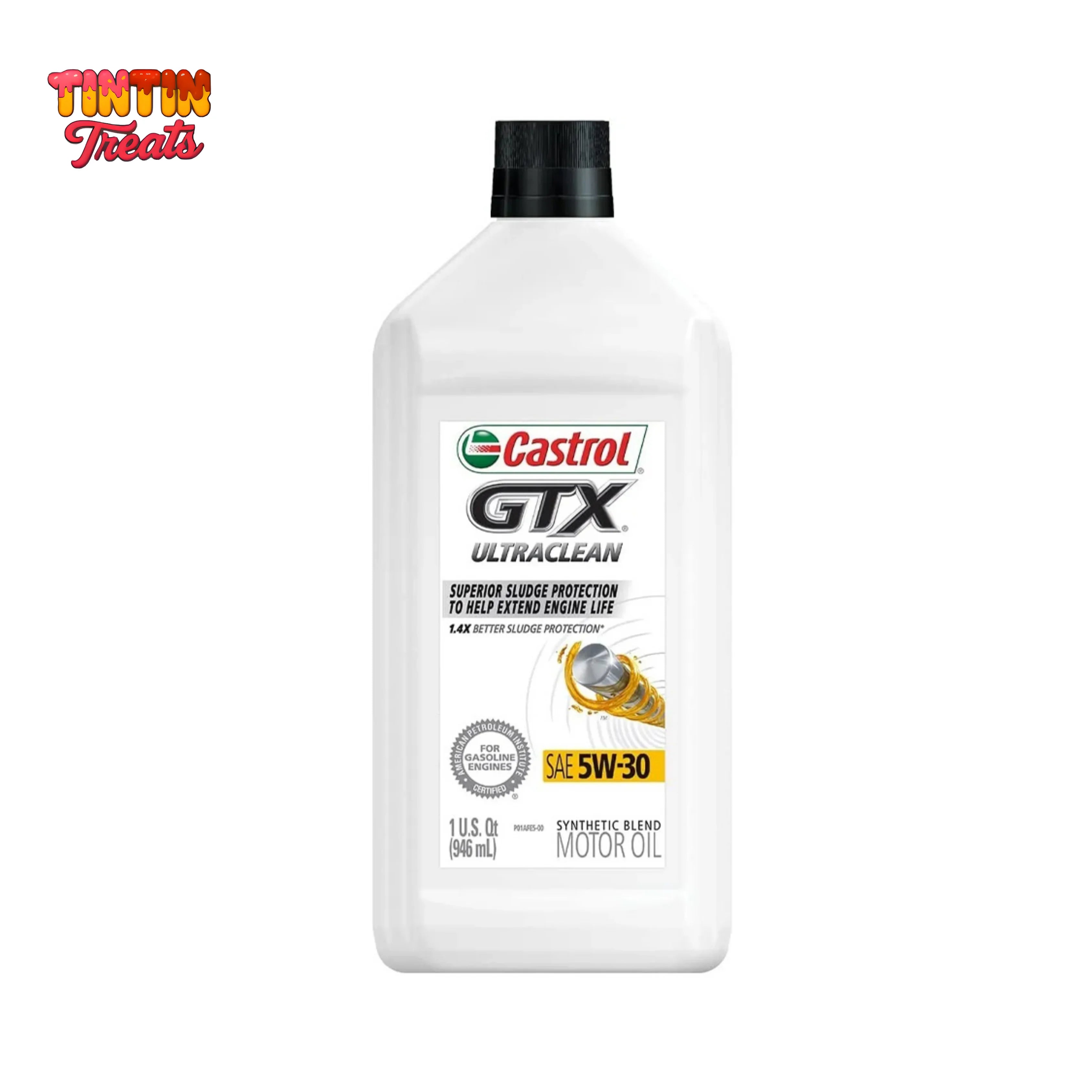 Castrol GTX Motor Oil – 1 Qt 5W-30 | Single Unit | 6 per Case