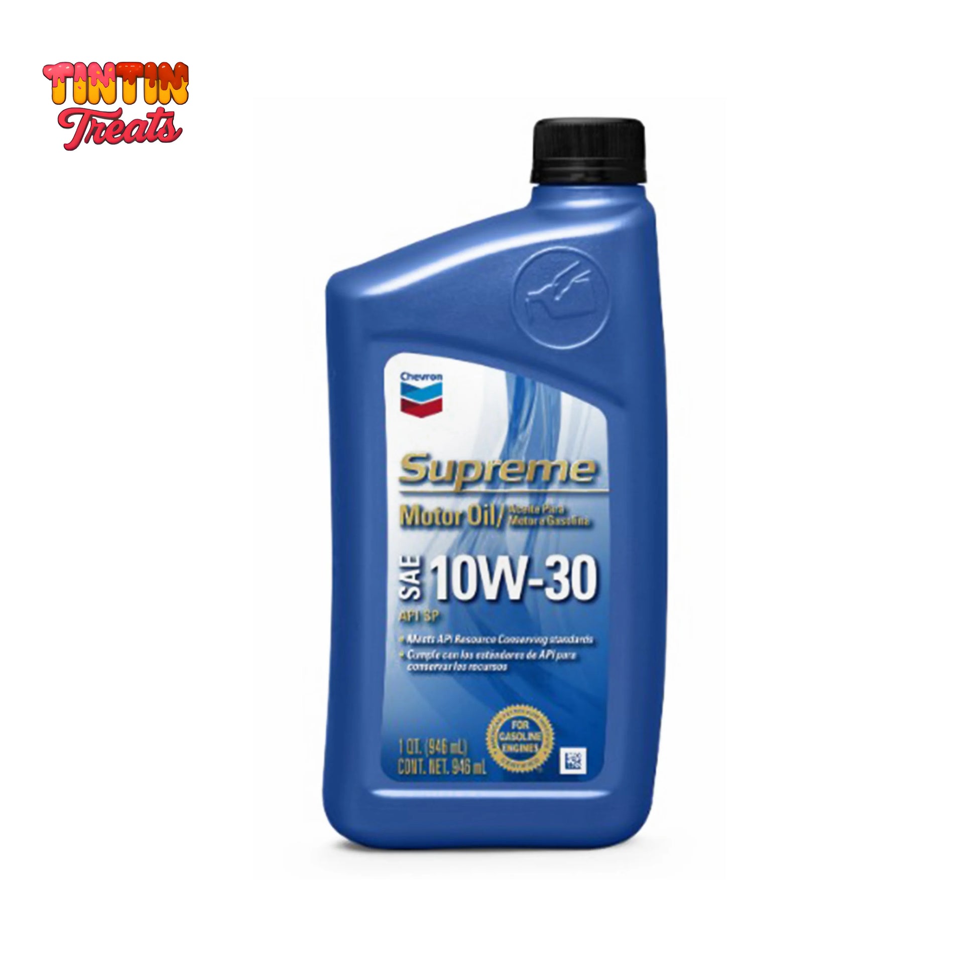 Chevron Supreme Motor Oil – 1 Qt 10W-30 | Single Unit | 12 per Case