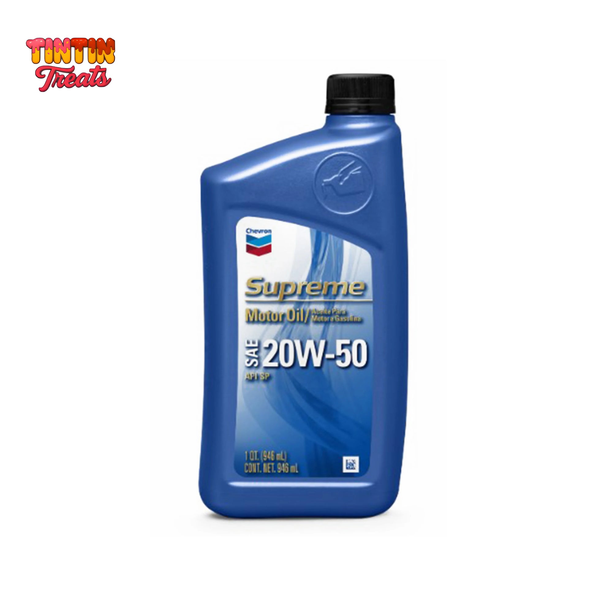 Chevron Supreme Motor Oil – 1 Qt 20W-50 | Single Unit | 12 per Case