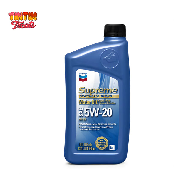 Chevron Supreme Motor Oil – 1 Qt 5W-20 | Single Unit | 12 per Case Main Image