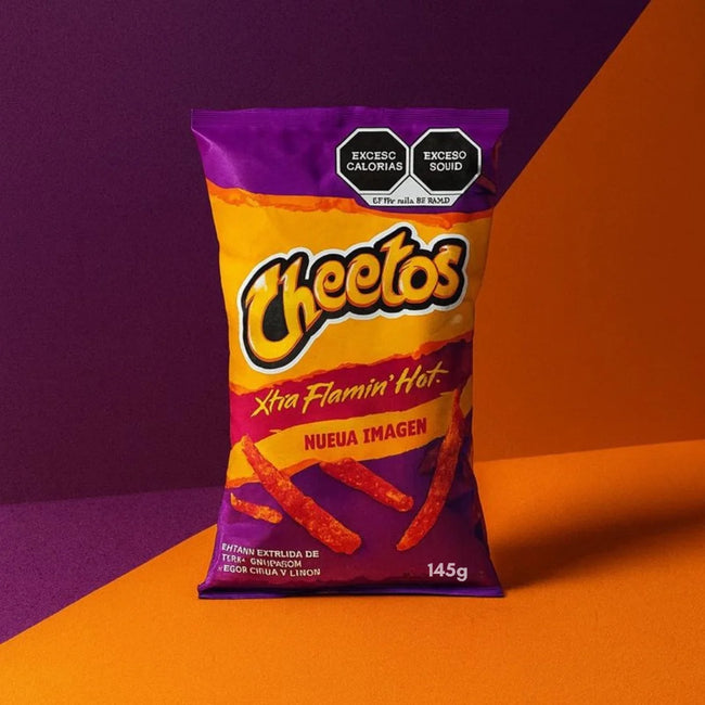Cheetos XTRA Flamin’ Hot – Sabritas Mexico | 145g Pack Hover Image