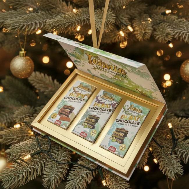 Iconic Chocolates Dubai Signature Gift Box | 3 Flavors - 200g Main Image