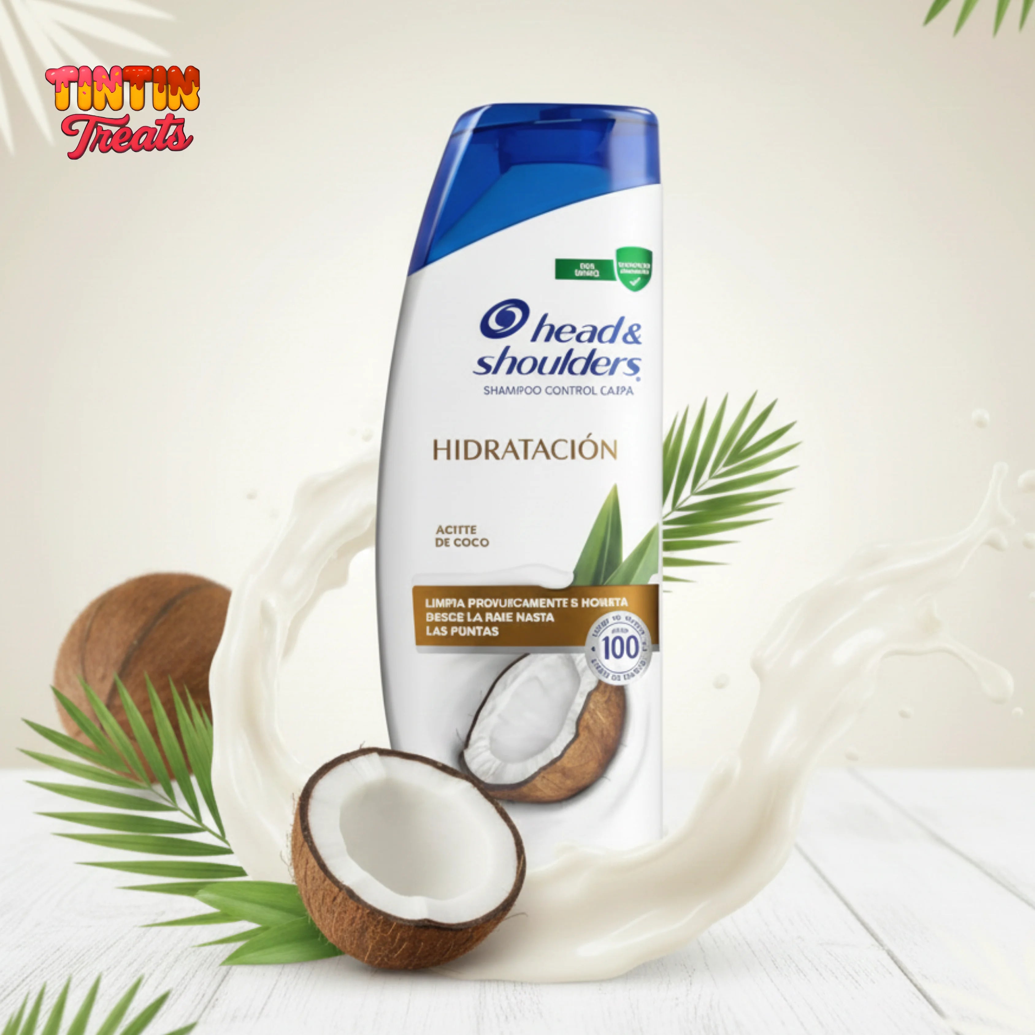 Head & Shoulders 375 ml Shampoo Coconut | Single Bottle | Pack of 12