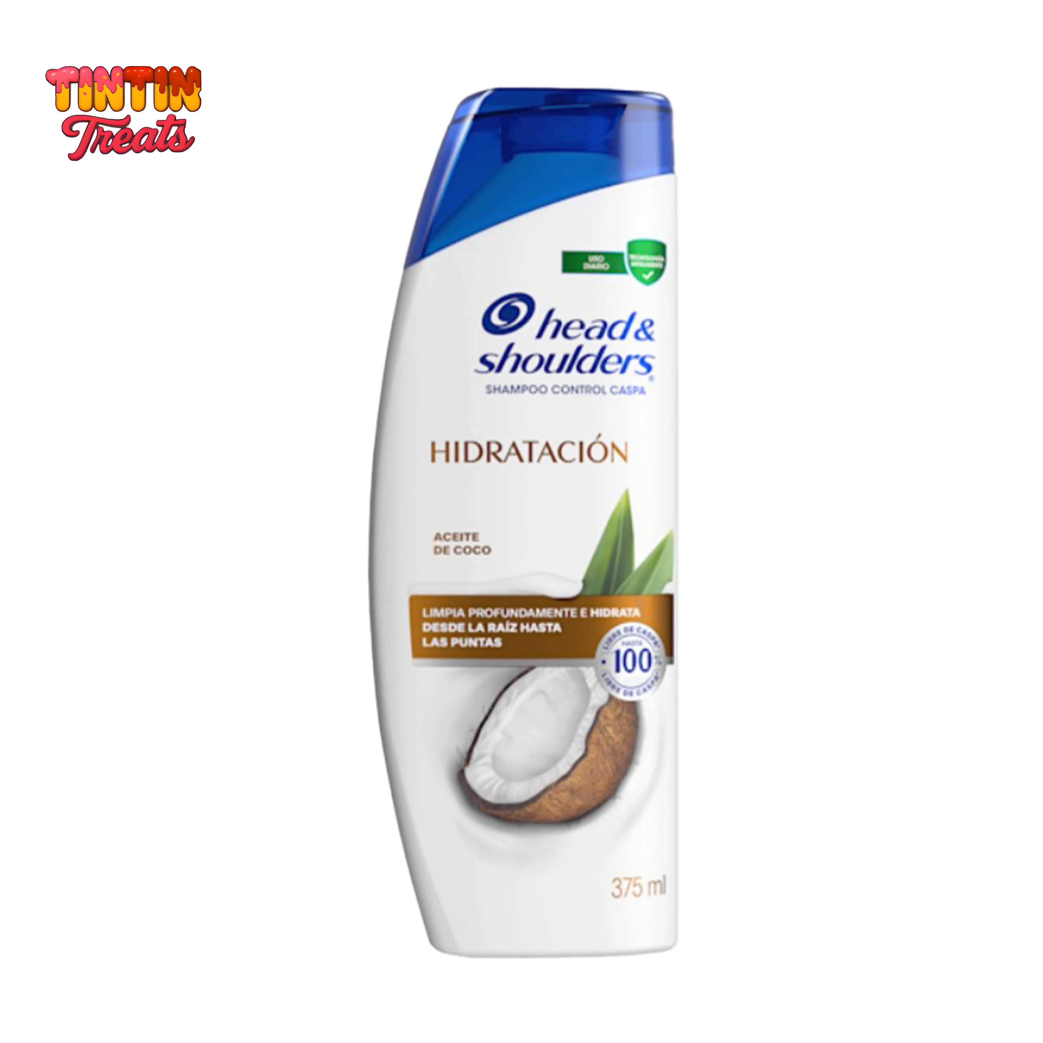 Head & Shoulders 375 ml Shampoo Coconut | Single Bottle | Pack of 12