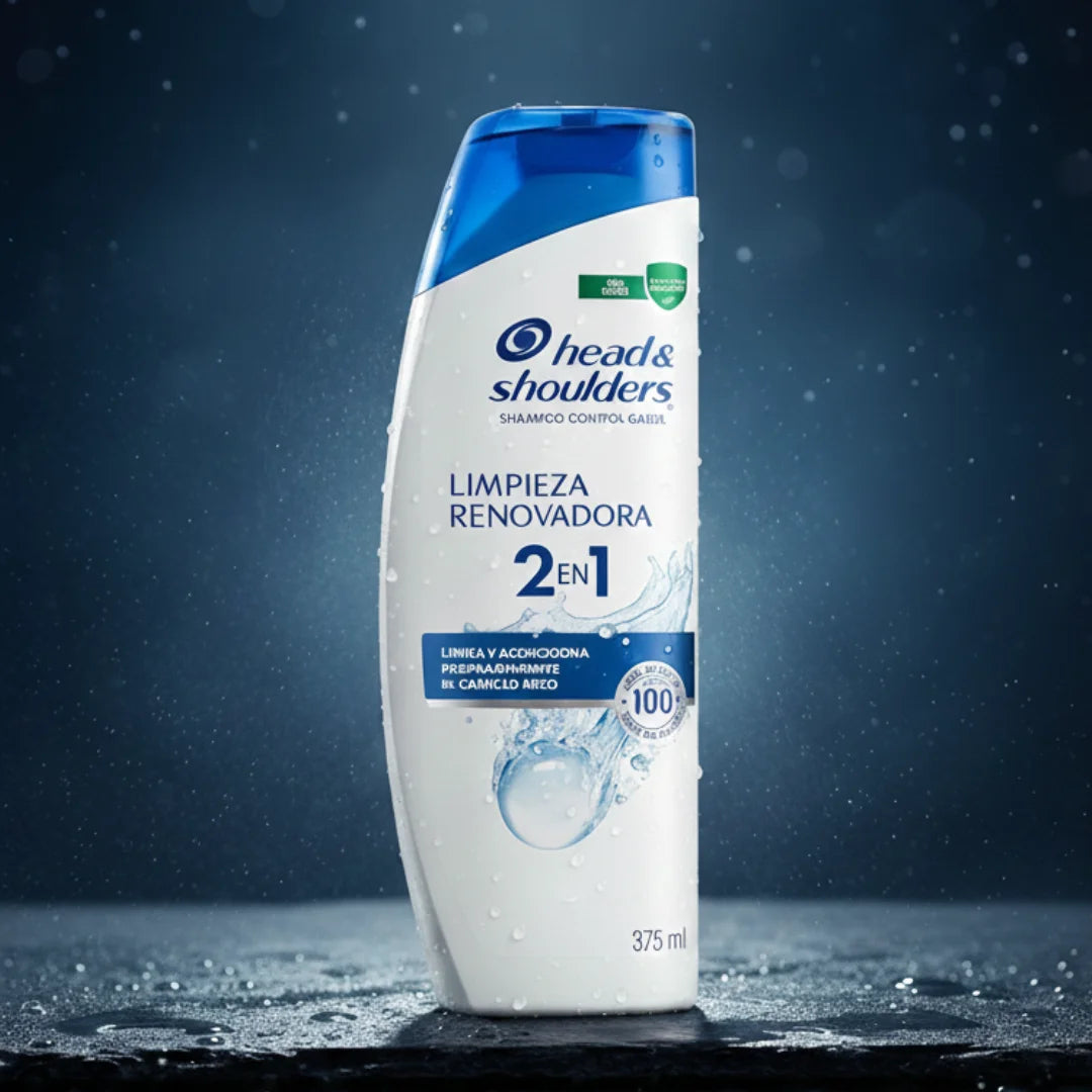 Head & Shoulders 2-in-1 Shampoo Limpieza Renovadora | 375 ml
