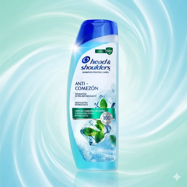 Head & Shoulders Anti-Comezón Mint Shampoo | 375 ml Hover Image