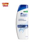 Head & Shoulders Renewing Cleanse Shampoo (Limpeza Renovadora) 375 ml | Single Bottle | Pack of 12