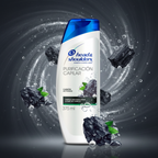 Head & Shoulders Shampoo Carbón Activado | 375 ml