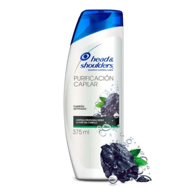 Head & Shoulders Shampoo Carbón Activado | 375 ml Main Image