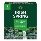 Irish Spring Bar Soap Original | 3.7 oz Bars – 3 Pack