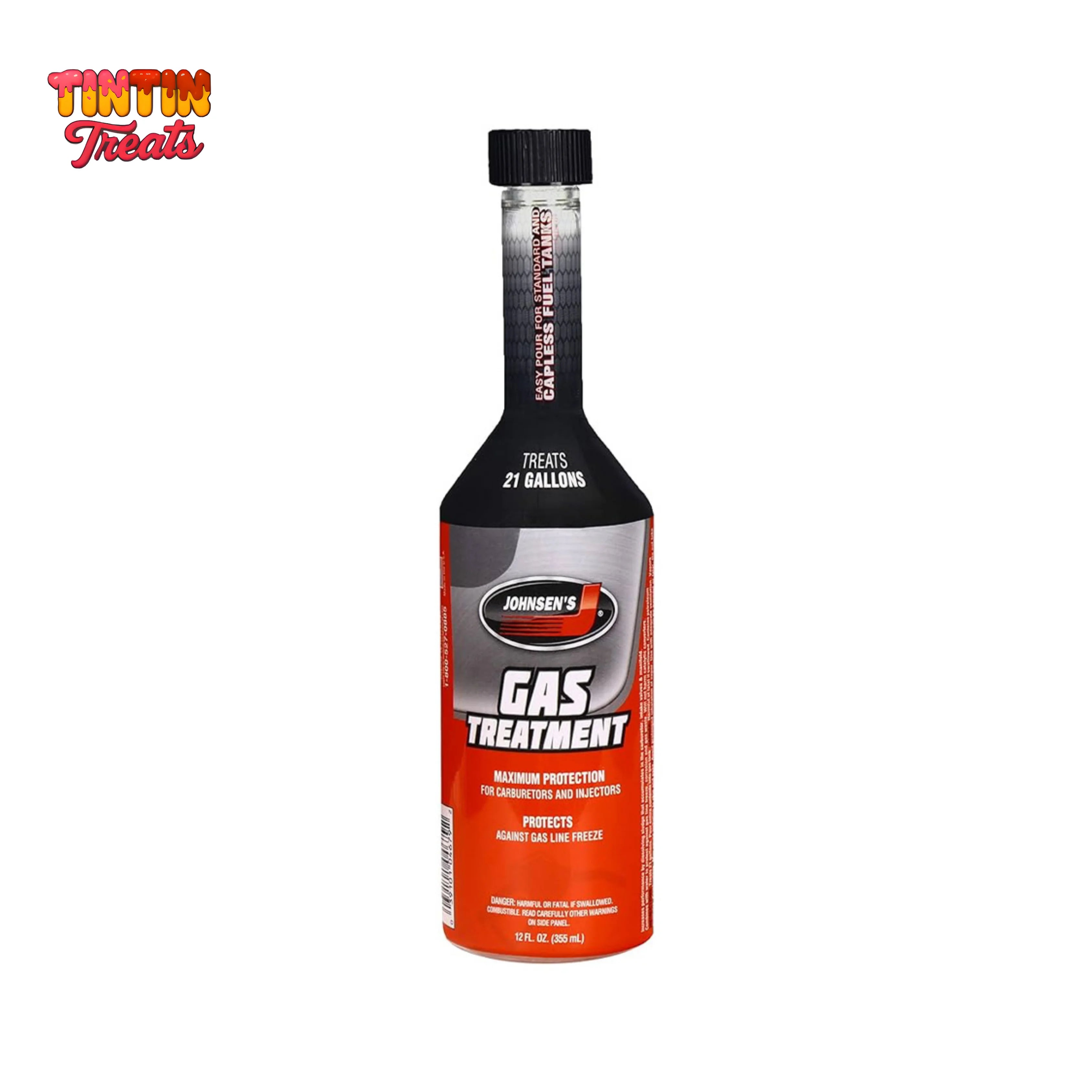 Johnsens Gas Treatment 12 oz | Single Unit | 12 per Case
