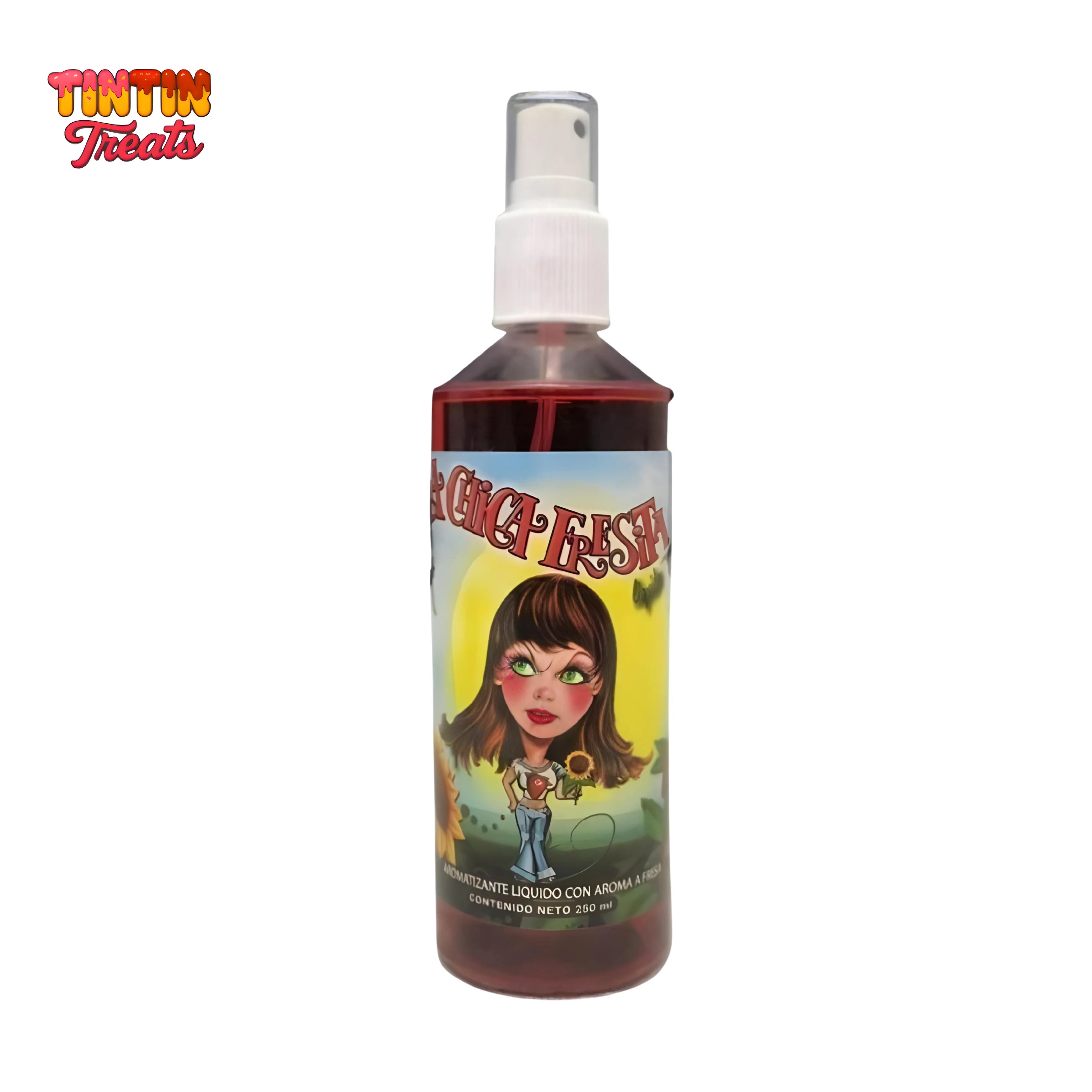 La Chica Fresita Car Air Freshener – 250 ml | Single Unit | 12 per Inner | 96 per Case