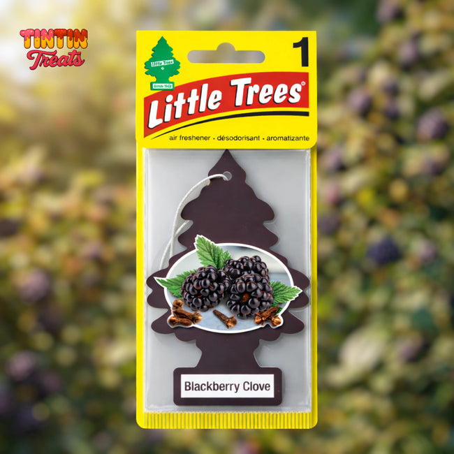 Little Trees Car Air Freshener – Black Berry Clove | Single Unit | 24 per Inner | 144 per Case Hover Image