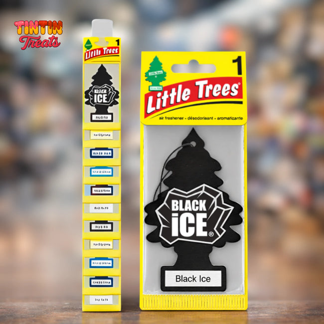 Little Trees Car Air Freshener – Black Ice (Clip Strip) | Single Unit | 24 per Inner | 144 per Case Hover Image