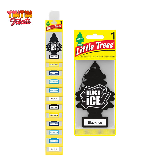 Little Trees Car Air Freshener – Black Ice (Clip Strip) | Single Unit | 24 per Inner | 144 per Case Main Image