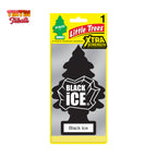 Little Trees Car Air Freshener – Extra Black Ice | Single Unit | 24 per Inner | 144 per Case