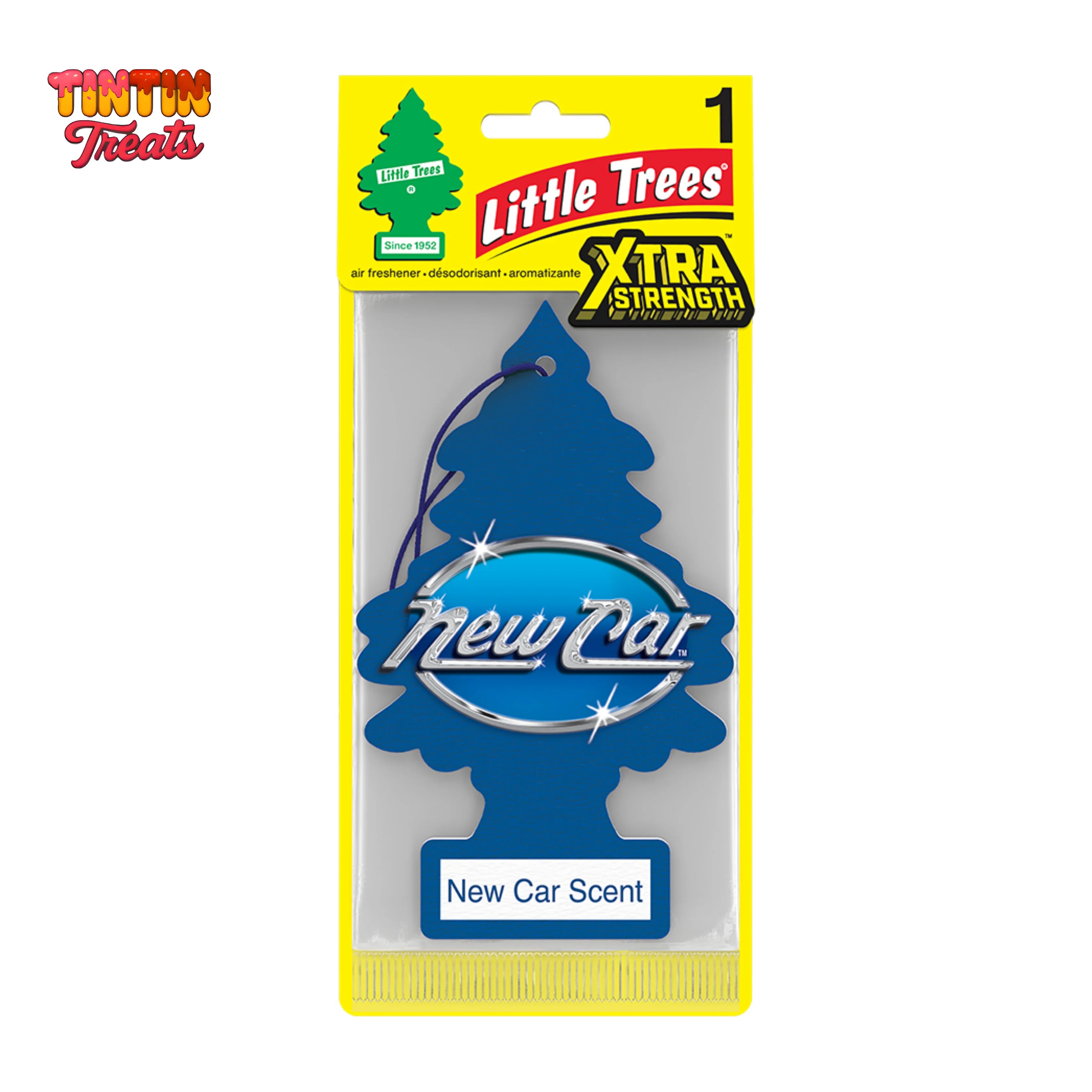 Little Trees Car Air Freshener – Extra New Car | Single Unit | 24 per Inner | 144 per Case