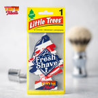 Little Trees Car Air Freshener – Fresh Shave | 1 Ct | 24 per Inner | 144 per Case