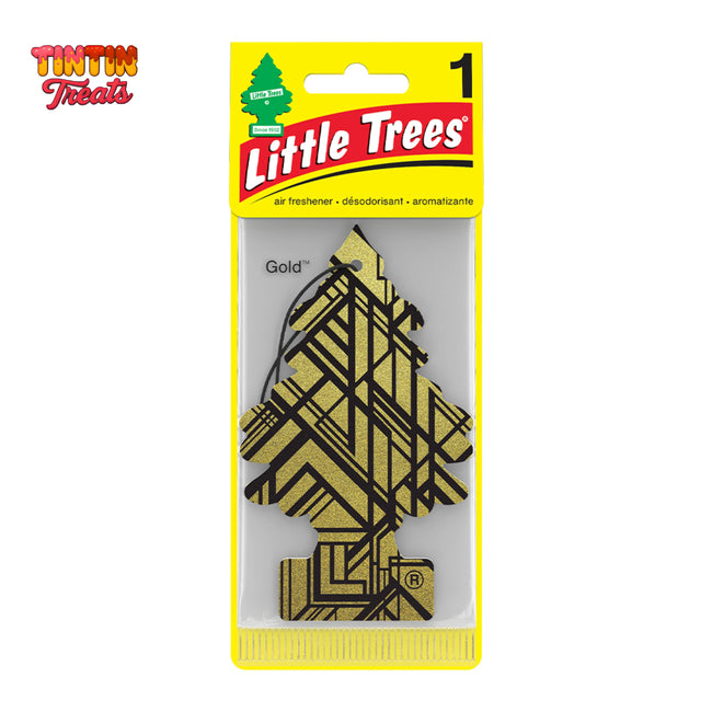 Little Trees Car Air Freshener – Gold | 1 Ct | 24 per Inner | 144 per Case Main Image