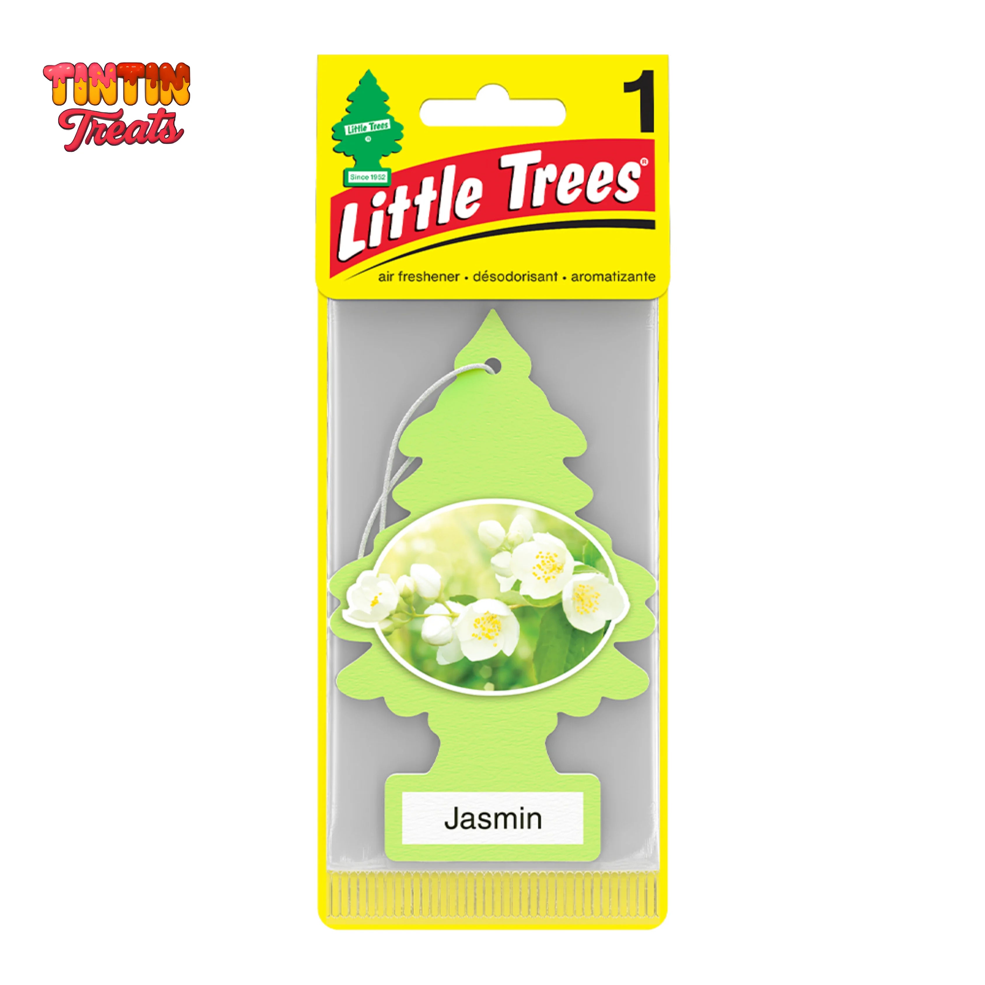Little Trees Car Air Freshener – Jasmin | 1 Ct | 24 per Inner | 144 per Case
