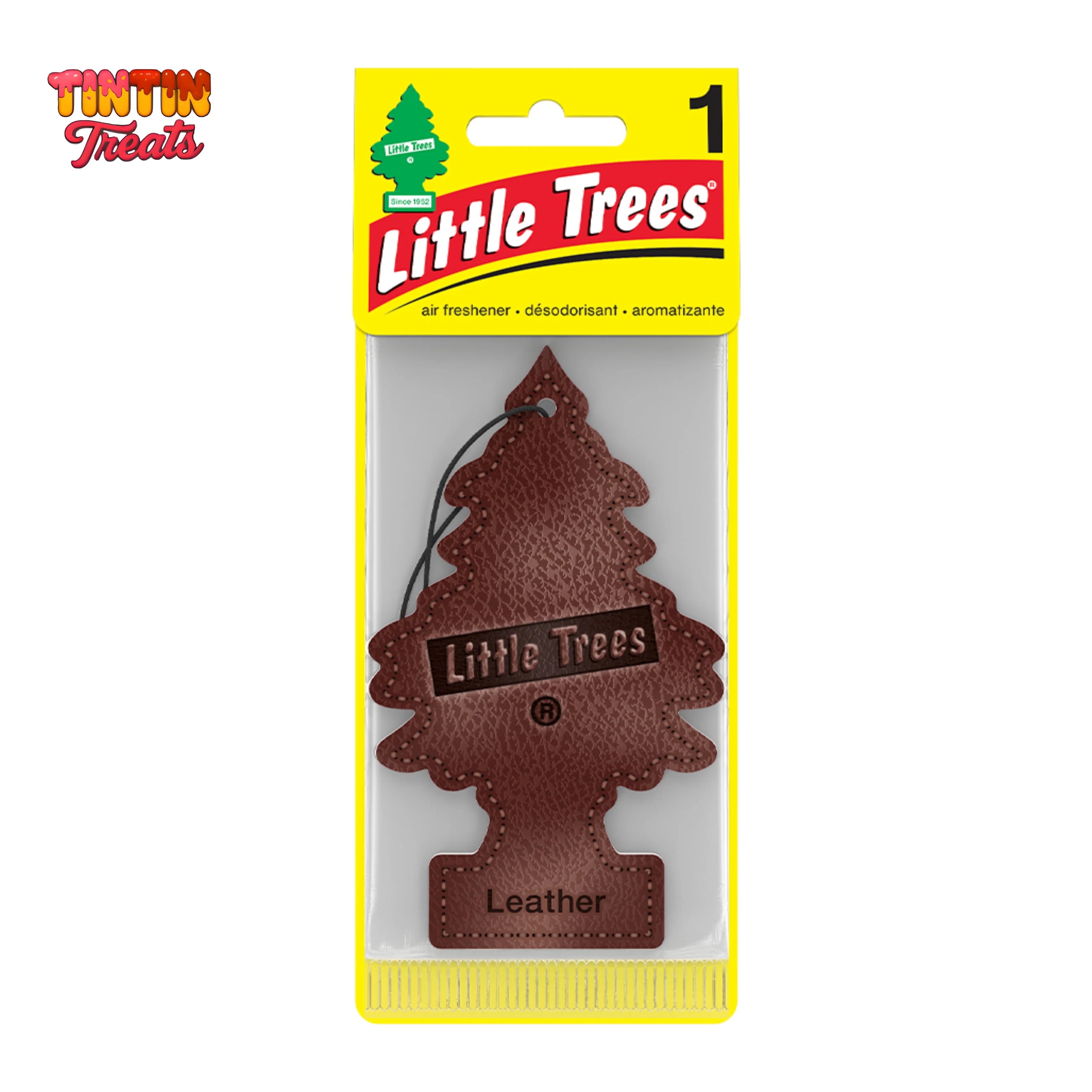 Little Trees Car Air Freshener – Leather | 1 Ct | 24 per Inner | 144 per Case
