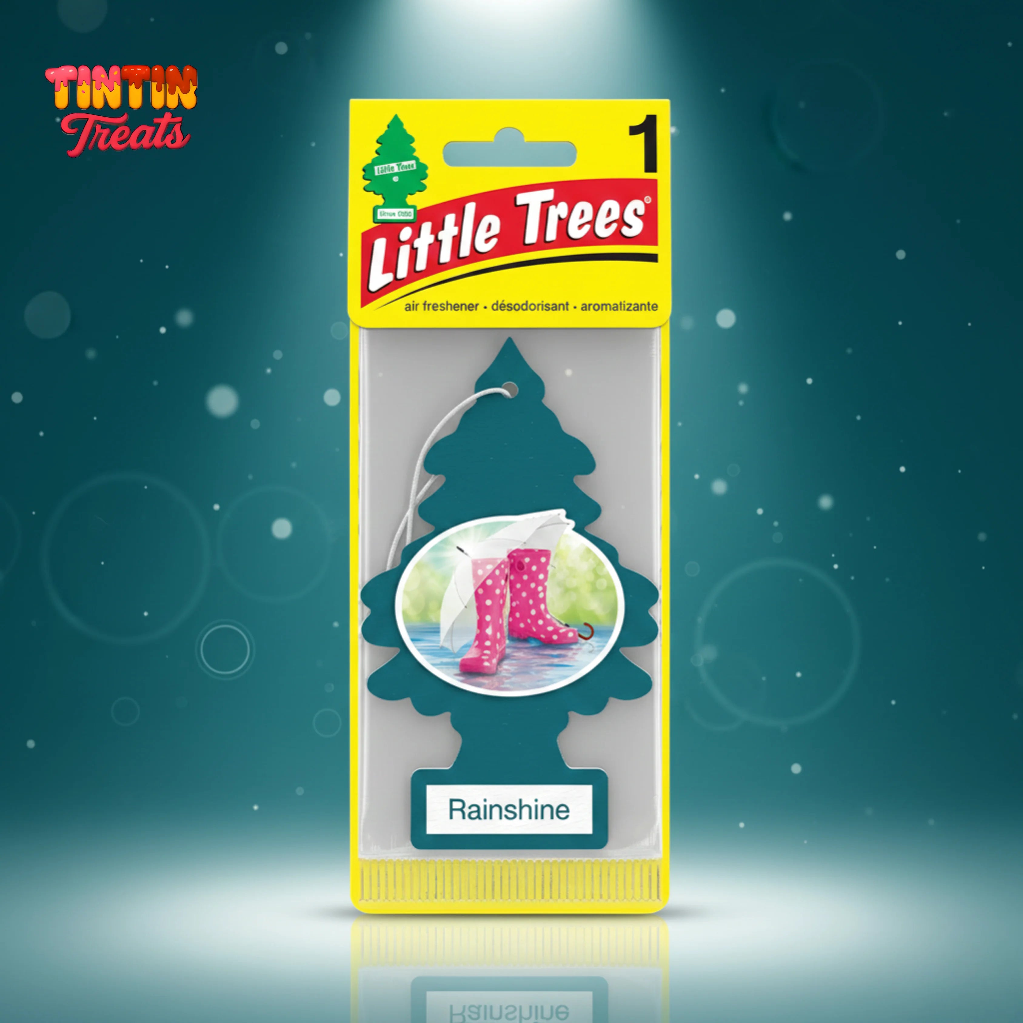 Little Trees Car Air Freshener – RainShine | 1 Ct | 24 per Inner | 144 per Case