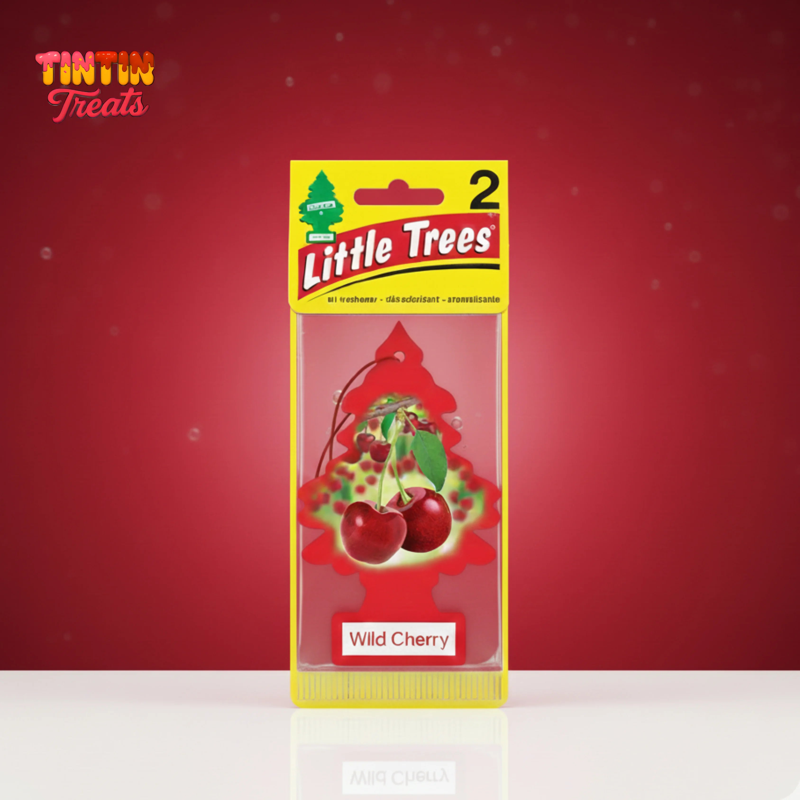 Little Trees Car Air Freshener – Wild Cherry | 2 Ct | 12 per Inner | 72 per Case