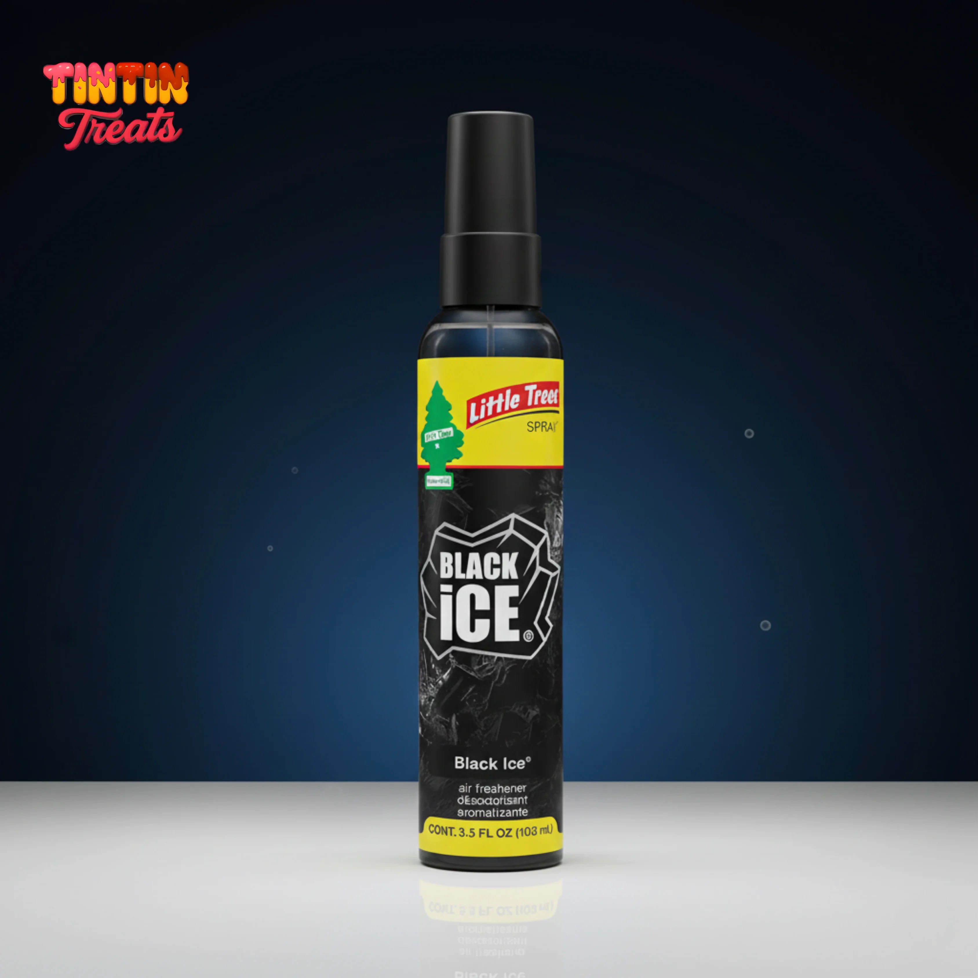 Little Trees Car Air Freshener Spray – Black Ice | 3.5 oz | 6 per Inner | 24 per Case