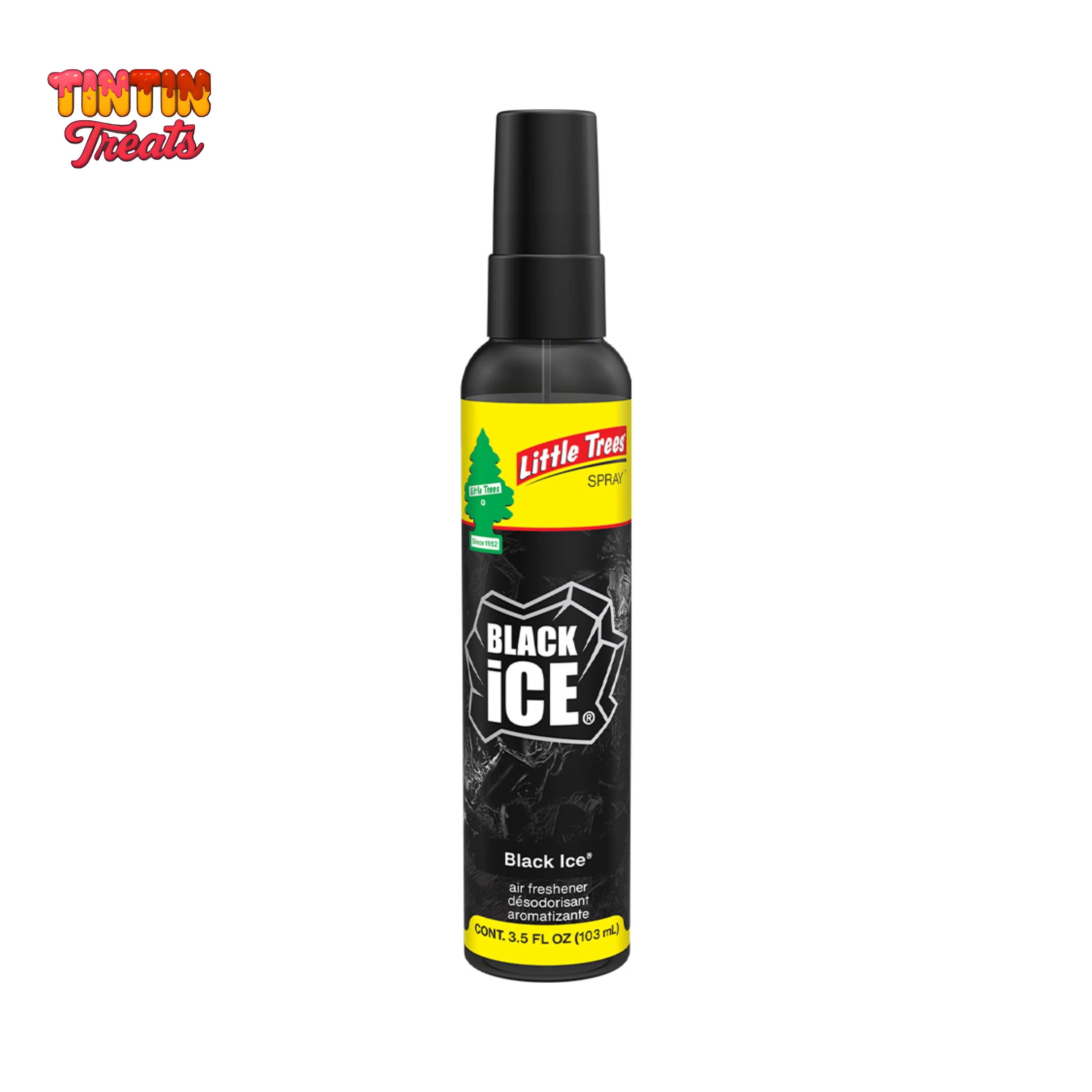 Little Trees Car Air Freshener Spray – Black Ice | 3.5 oz | 6 per Inner | 24 per Case
