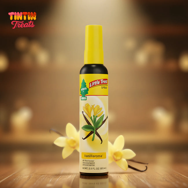 Little Trees Car Air Freshener Spray – Vanillaroma | 3.5 oz | 6 per Inner | 24 per Case Hover Image
