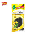Little Trees Car Air Freshener Vent Wrap – Vanillaroma | 4 Ct | 4 per Inner | 24 per Case