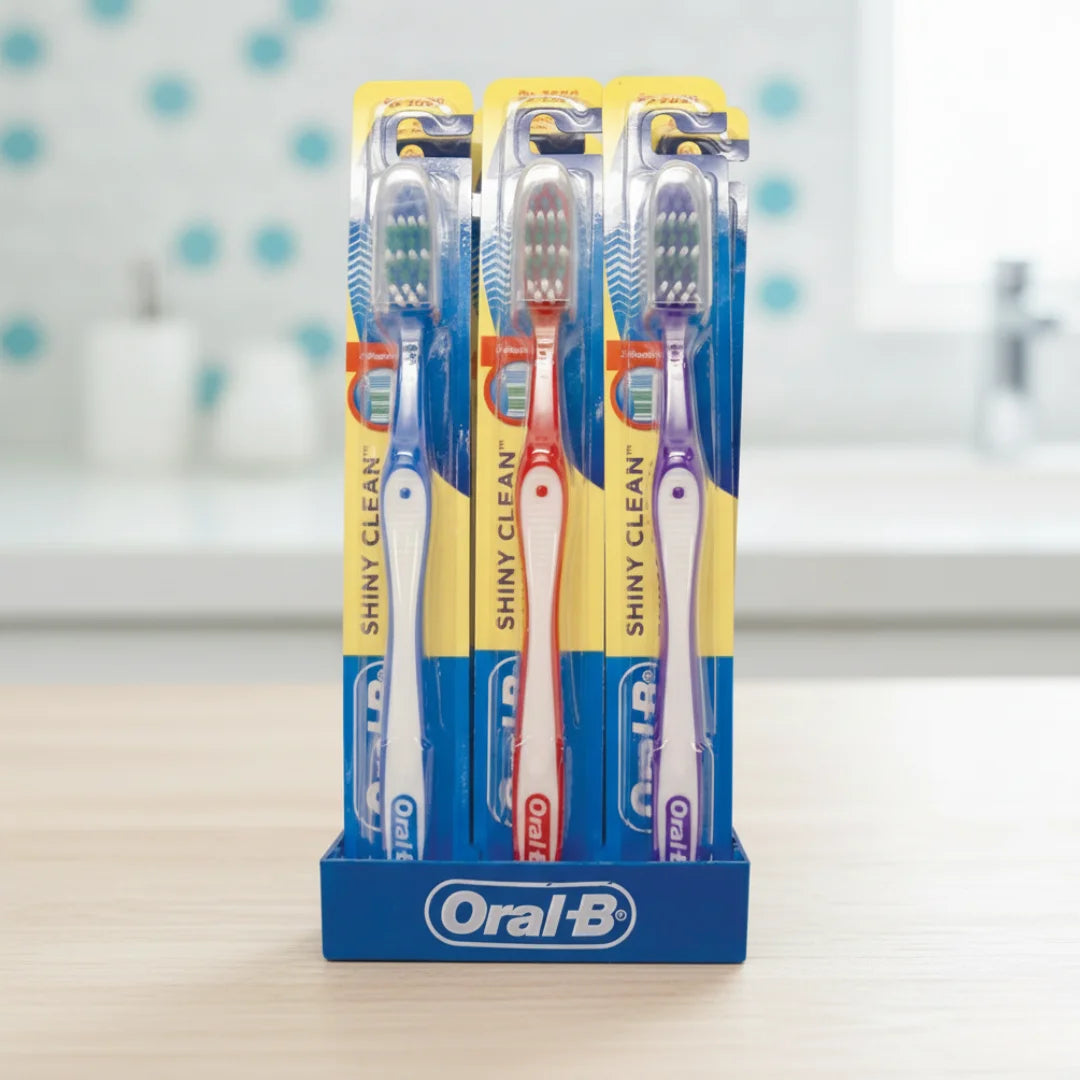 Oral-B Shiny Clean Soft Toothbrush | 1 Pack