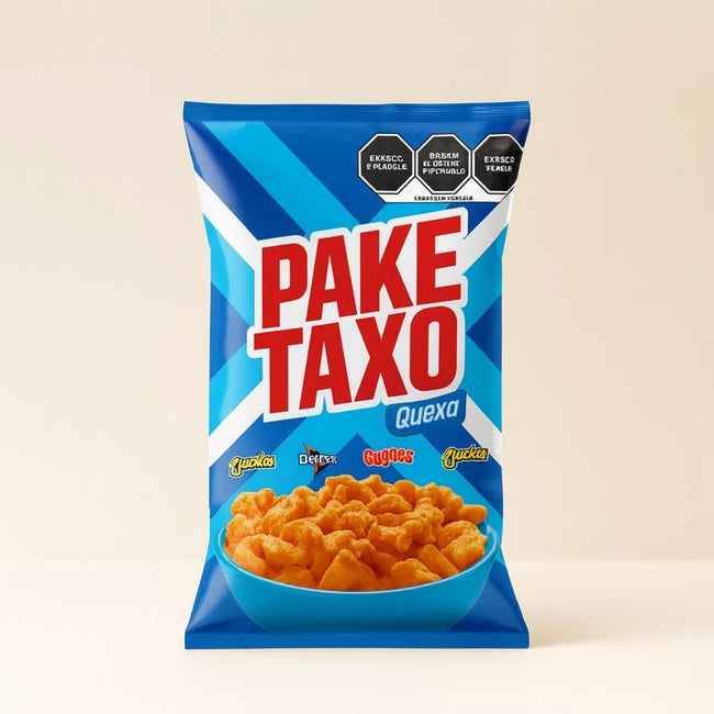 Pake Taxo Quexo Cheese Snack | 208g Pack Hover Image