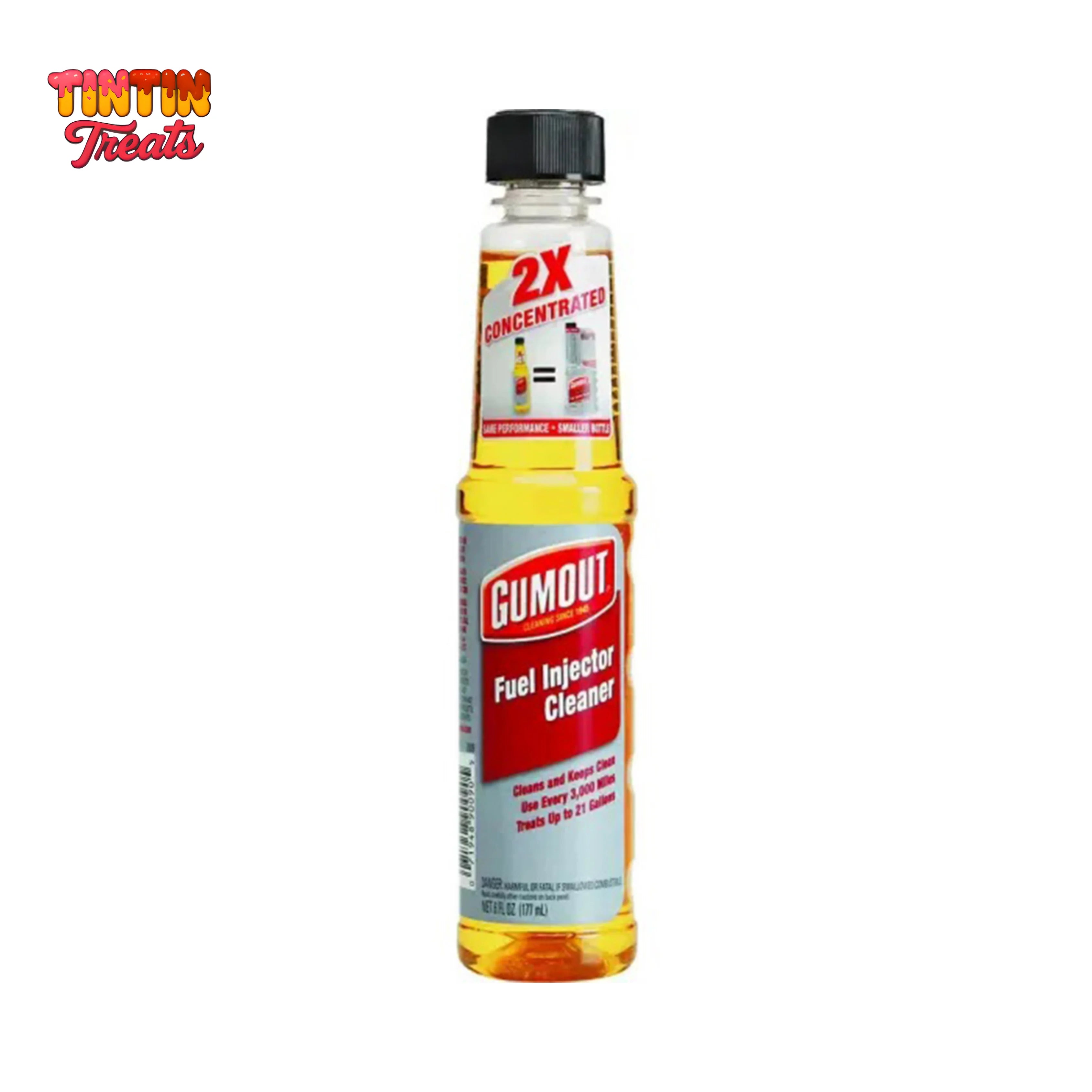 Gumout Fuel Injector Cleaner 6 oz – Concentrated 2X | Single Unit | 6 per Case
