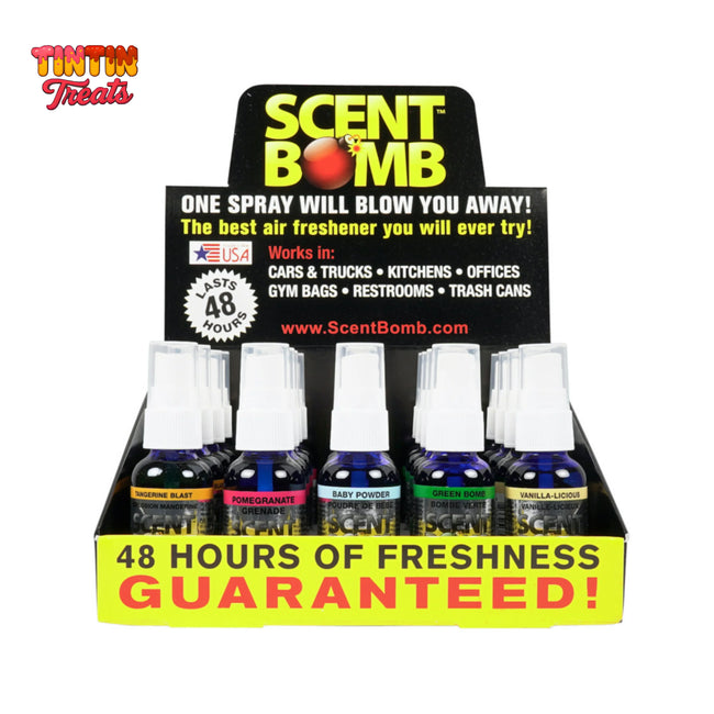 Scent Bomb Air Freshener – 1 oz Type 1 | Assorted | 20 per Inner | 160 per Case Main Image