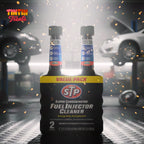 STP Additives 5.25 oz 2 PK – Super Concentrated Fuel Injector Cleaner | Single Unit | 6 per Case