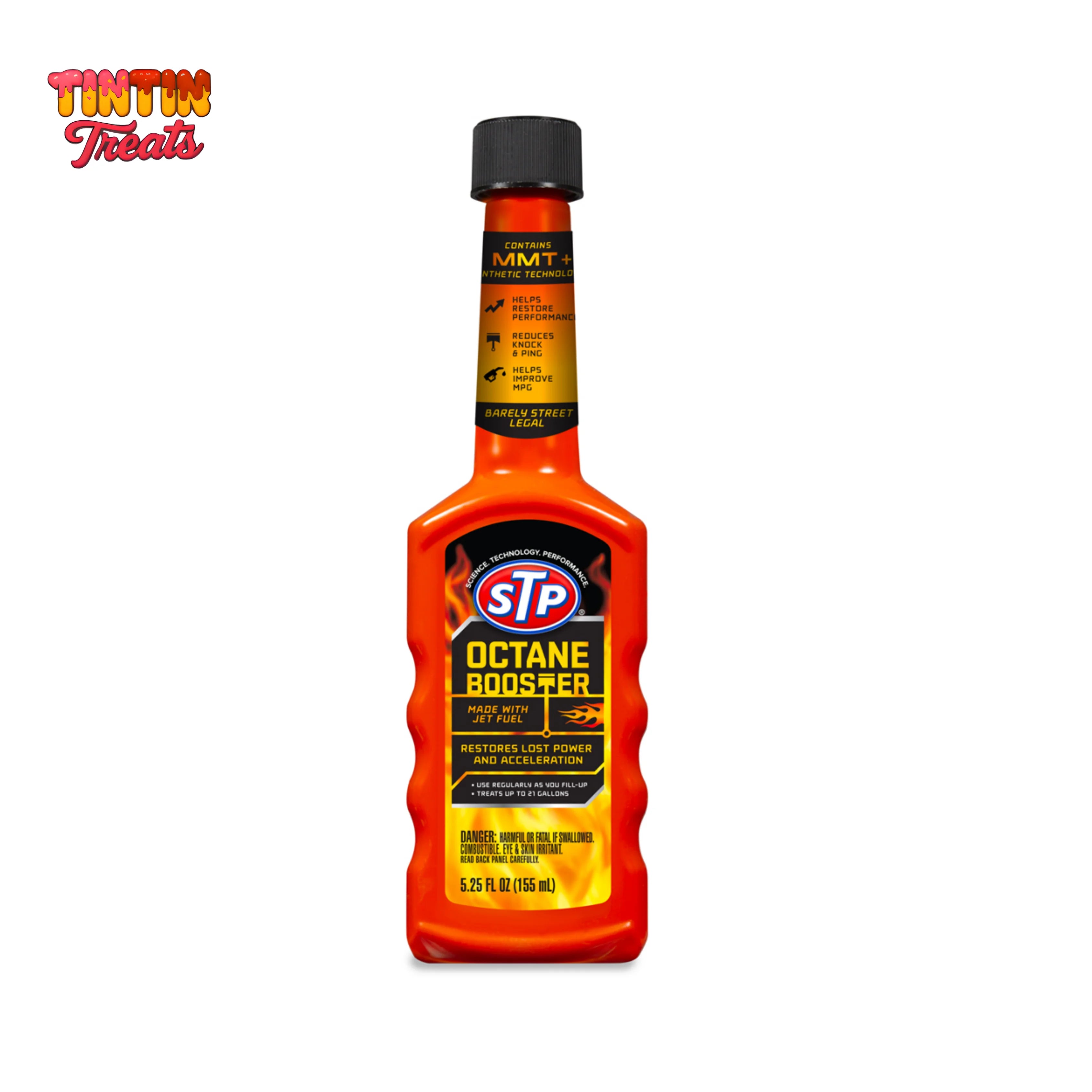 STP Additives 5.25 oz – Octane Booster | Single Unit | 12 per Case