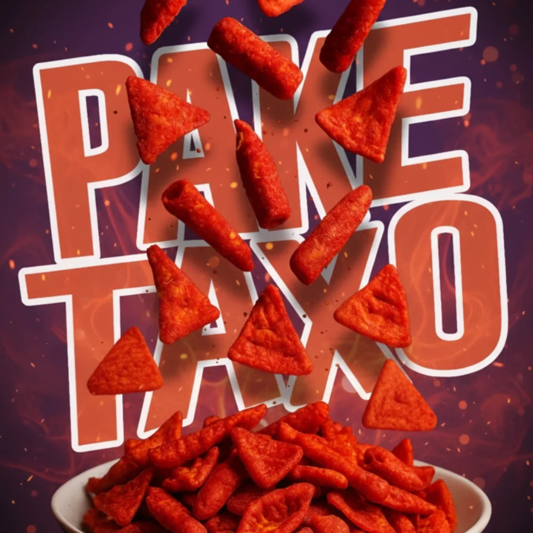 Sabritas Paketaxo Xtra Flamin’ Hot - Mexican Party Snack Mix | 215g