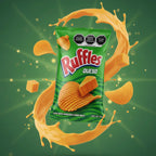 Sabritas Ruffles Queso Mexican Chips | 120g Pack